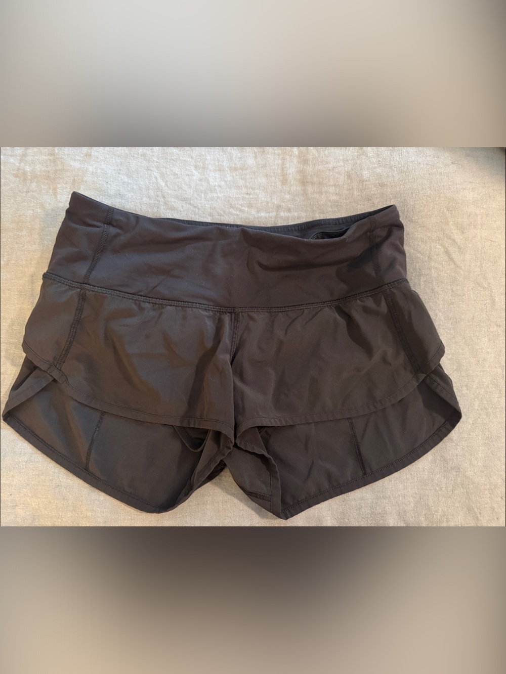 lululemon athletica Black Running Shorts